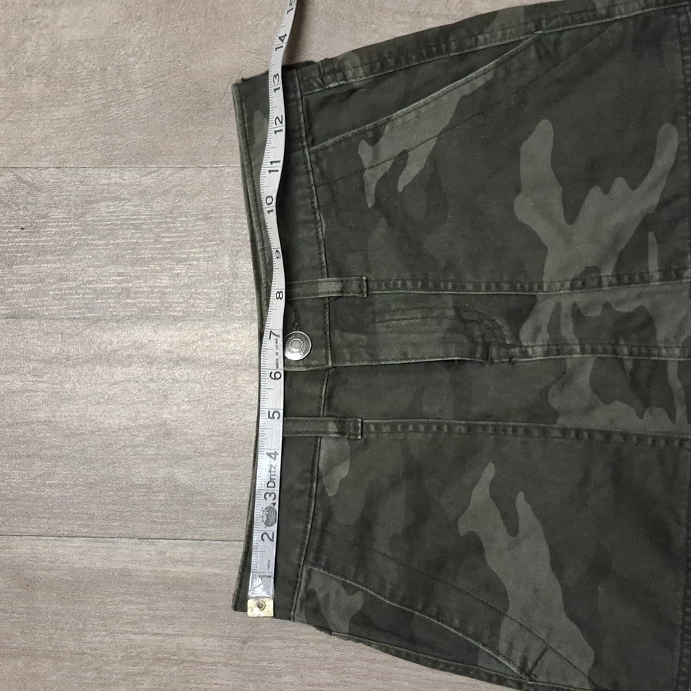 Womens Aeropostale Camo Twill High Rise‎ Mini Skirt - Picture 5 of 7